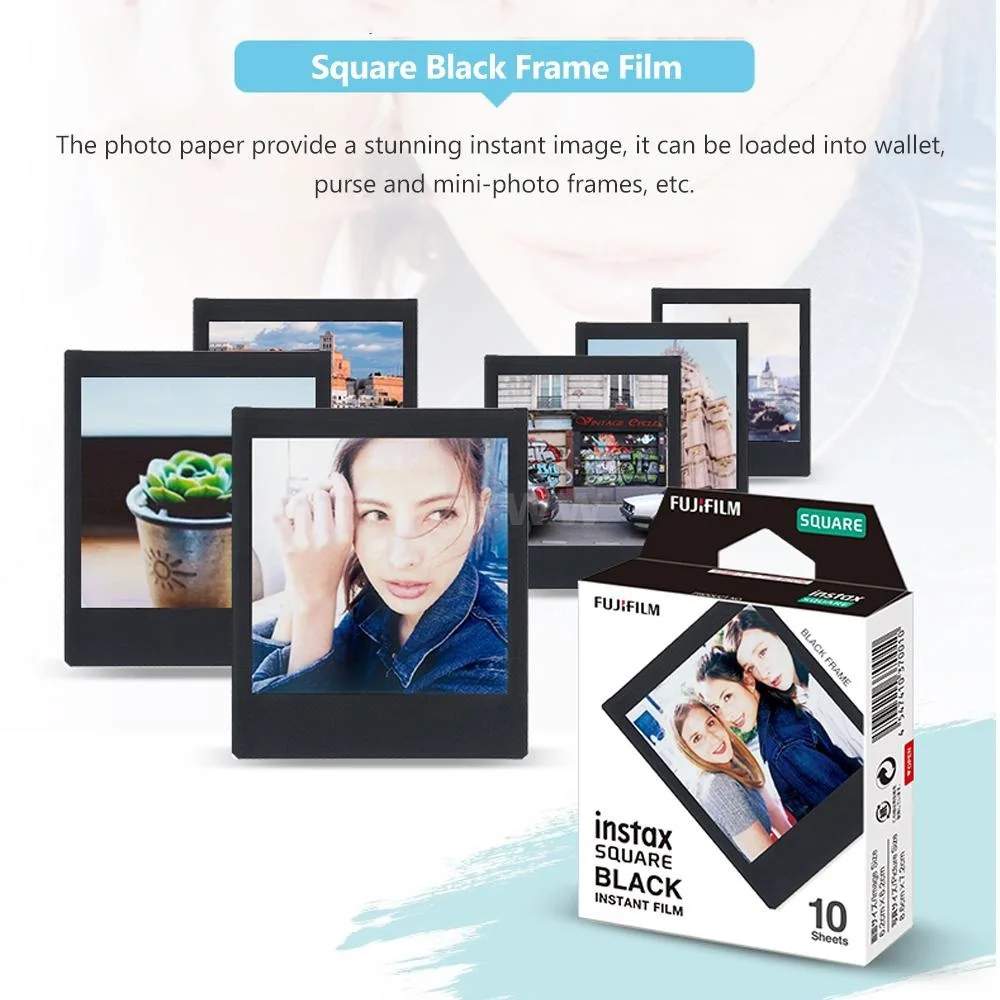 Фотопленка для мгновенной печати/принтера Instax SQ10 SQ6 квадратная пленка двойная