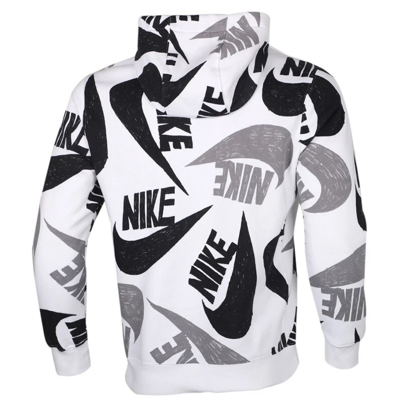 Оригинальное новое поступление Мужской пуловер NIKE M Толстовка NSW PO BB AOP 1