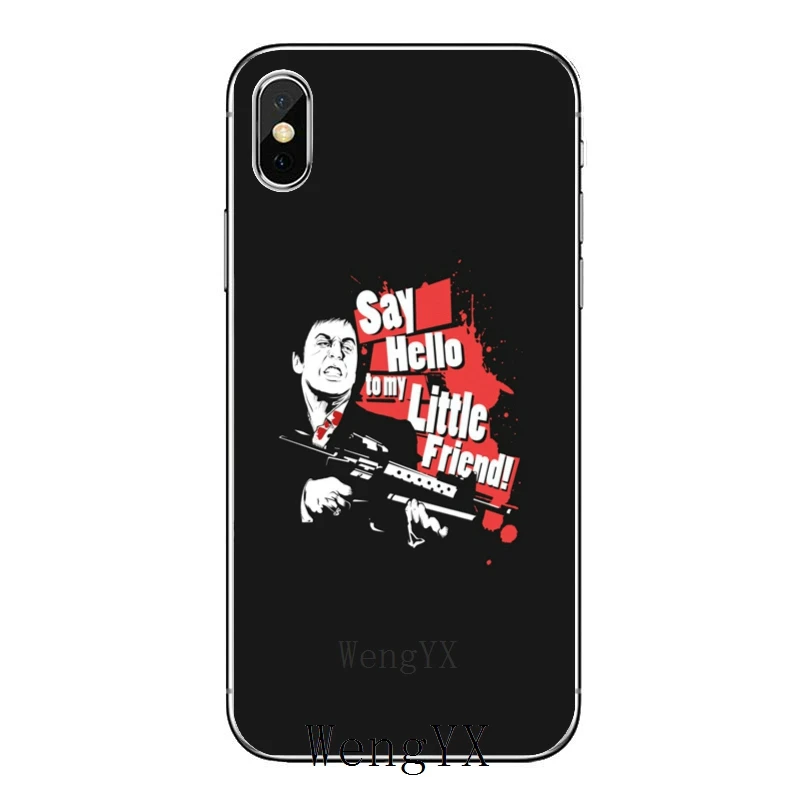 Чехол для телефона SCARFACE Say Hello My Little Friend Samsung Galaxy J7 J5 Prime pro J3 A7 A5 A3 2018 2017 2016 2015|Бамперы|