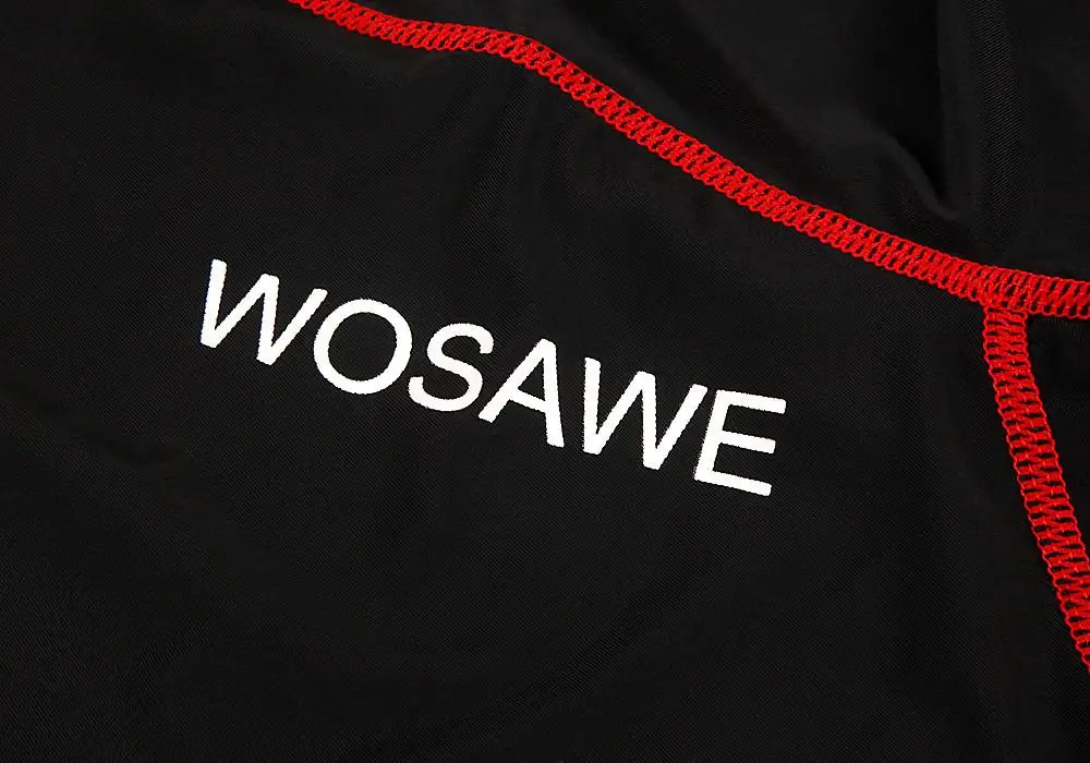 WOSAWE Мужская велосипедная Джерси с длинным рукавом, велосипедная Джерси, базовый слой, Толстовка для велосипеда, бега, длинные кальсоны, дышащая кожа