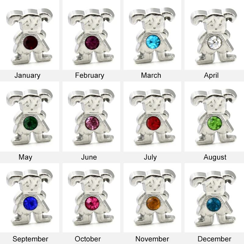 12 шт./лот маленькие красочные подвески из камня-талисмана для девочек