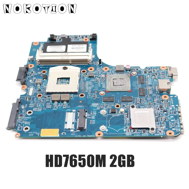 NOKOTION 683494-501 683493-001 683494-001 аккумулятор большой емкости для hp 4540S 4740S 4441s Материнская плата ноутбука 48.4SI01.011 HM76 DDR3 HD7650M 2 Гб GPU