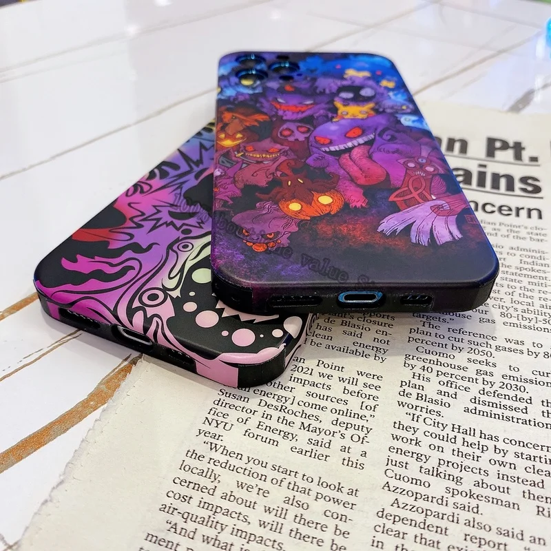 Чехол для телефона с покемоном IPhone 13 pro max 7 8 Plus / X XS XR Max 11 12/Pro/милый мультяшный