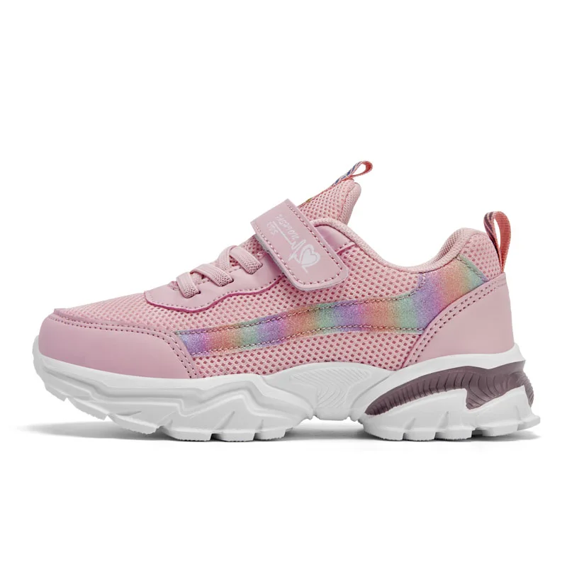 

Sport Kids Shoes For Girls Sneakers Children Casual Shoes Breathable Mesh School Footwear Running Trainers tenis infantil menina