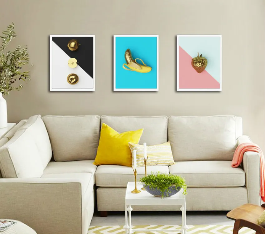 Картина на холсте Современная картина маслом домашний Декор живопись фрукты