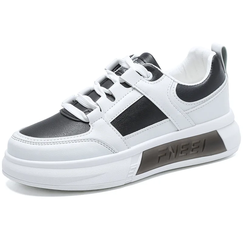 

New Summer White Shoes for Women 2021 New Female Students Leisure Shoes Breathable Sports Board Shoes for Women Platform Shoes