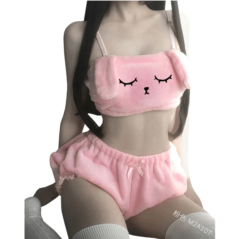 

Женская домашняя одежда WEPBEL с мультяшным принтом, женский сексуальный милый укороченный топ на бретельках + шорты, комплект из двух предмет...