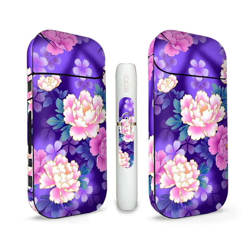 Очаровательный Цветочный узор 3 м клейкая Кожа Наклейка для iqos 2 4 плюс