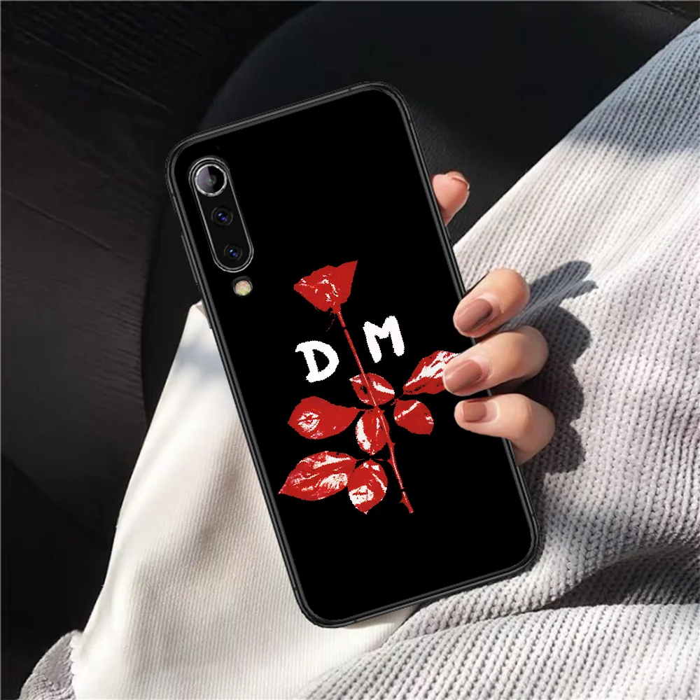 

Depeche Band Mode Phone case Cover Hull For Xiaomi Mi A2 A3 8 9 9T Note 10 Se Lite Pro black Coque Painting Back Luxury Shell