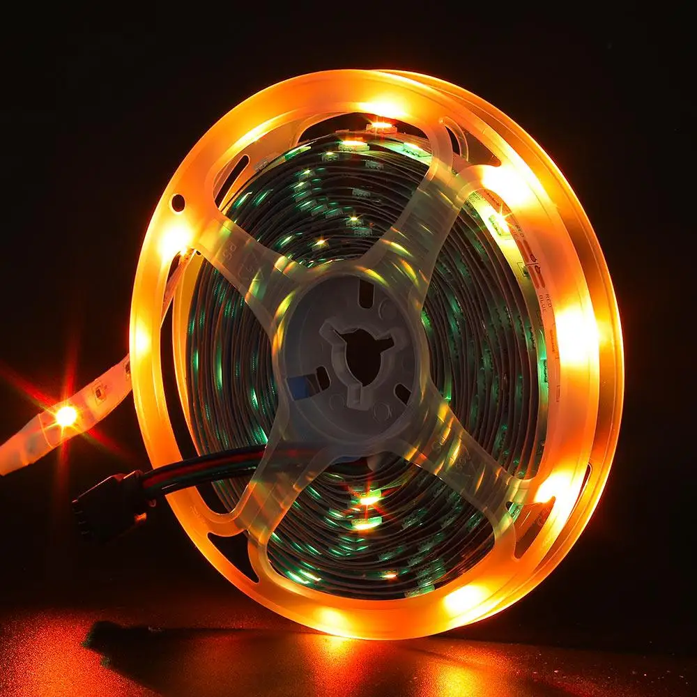 

LED Strip Light Strip Super Bright Multi Color 5050 44 Keys Night Lamp Waterproof Backlight LED String Home Decor Party Kitchen