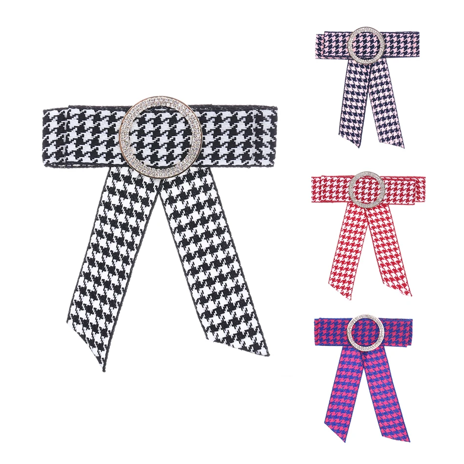 Броши для женщин и мужчин подходящие по размеру Длинная лента большой бант