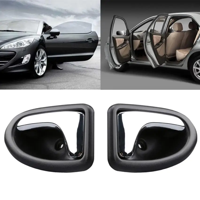 Ручка двери автомобиля 1 пара левая и правая внутренняя ручка для Renault Clio Megane Scenic