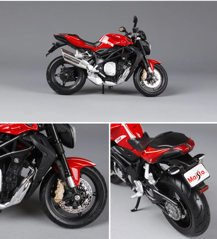 Maisto 1:12 MV Augusta 1090 RR моделирование сплав мотокросса серии авторизованный игрушечный мотоцикл автомобиль Коллекционирование подарки