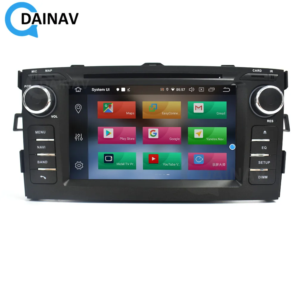 Автомагнитола на Android для TOYOTA AURIS 2008 2009 2010 2011 Автомобильный мультимедийный