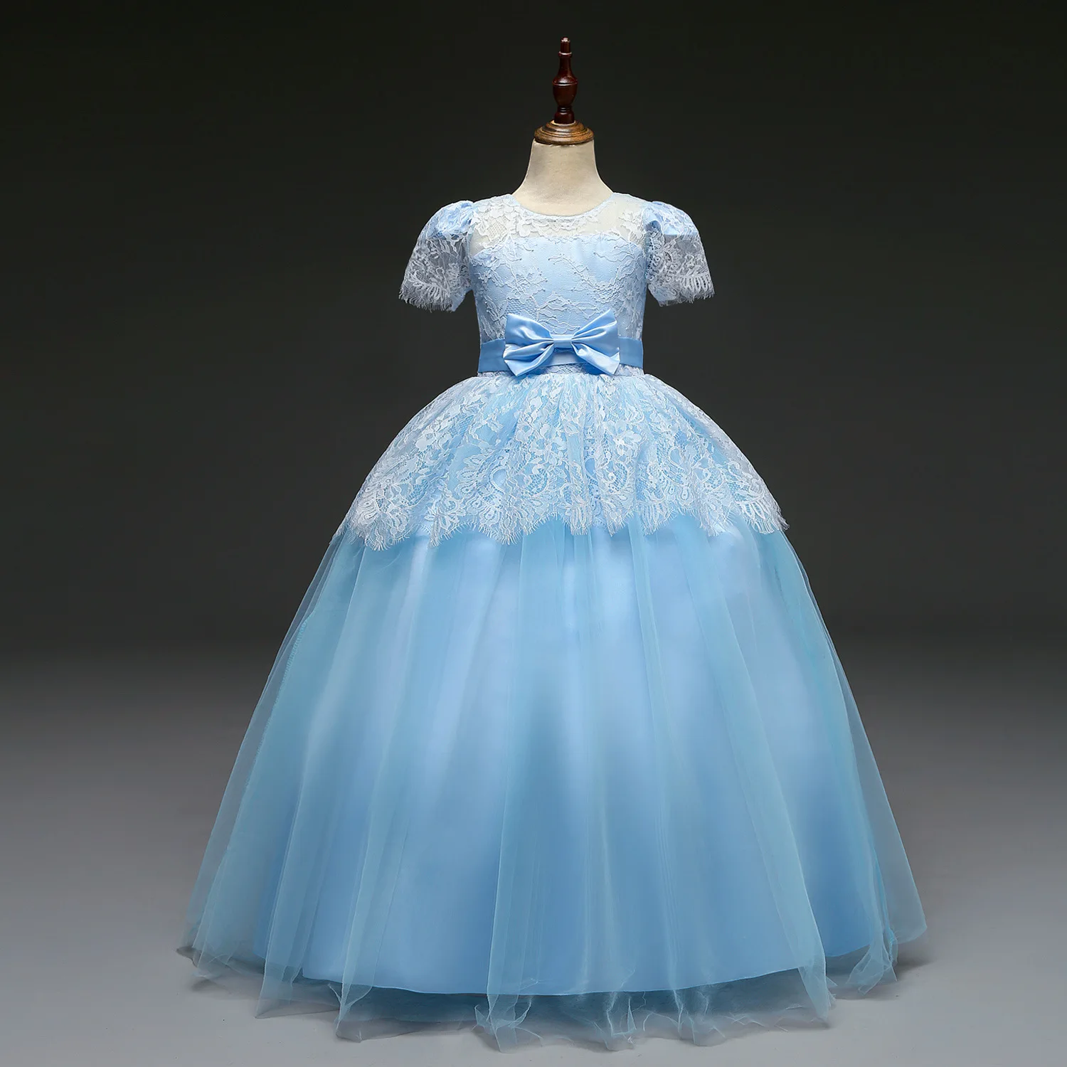 2019 г. Кружевное платье принцессы для выступления выпускного вечера Свадебные