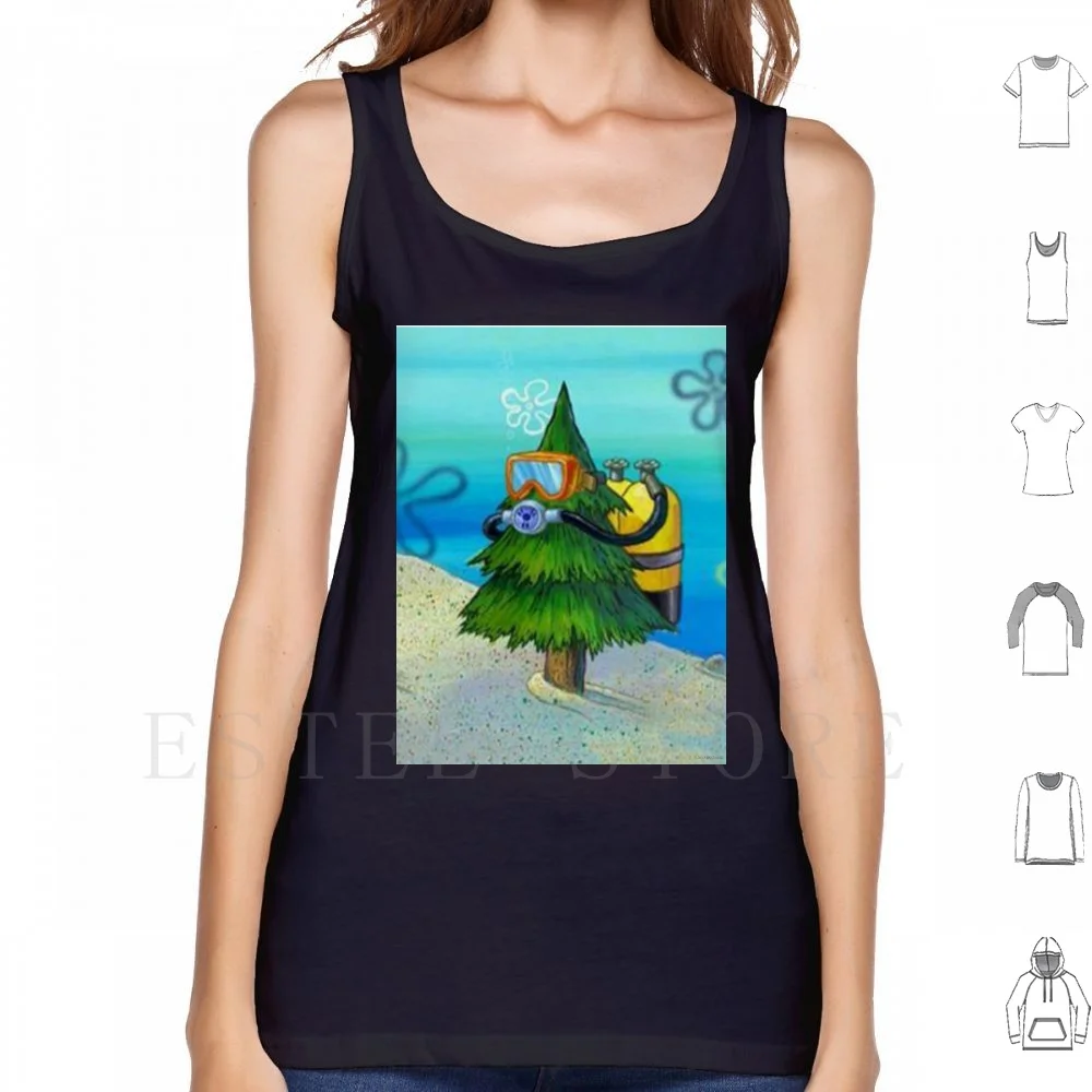 

Забавные хлопковые майки с изображением дерева