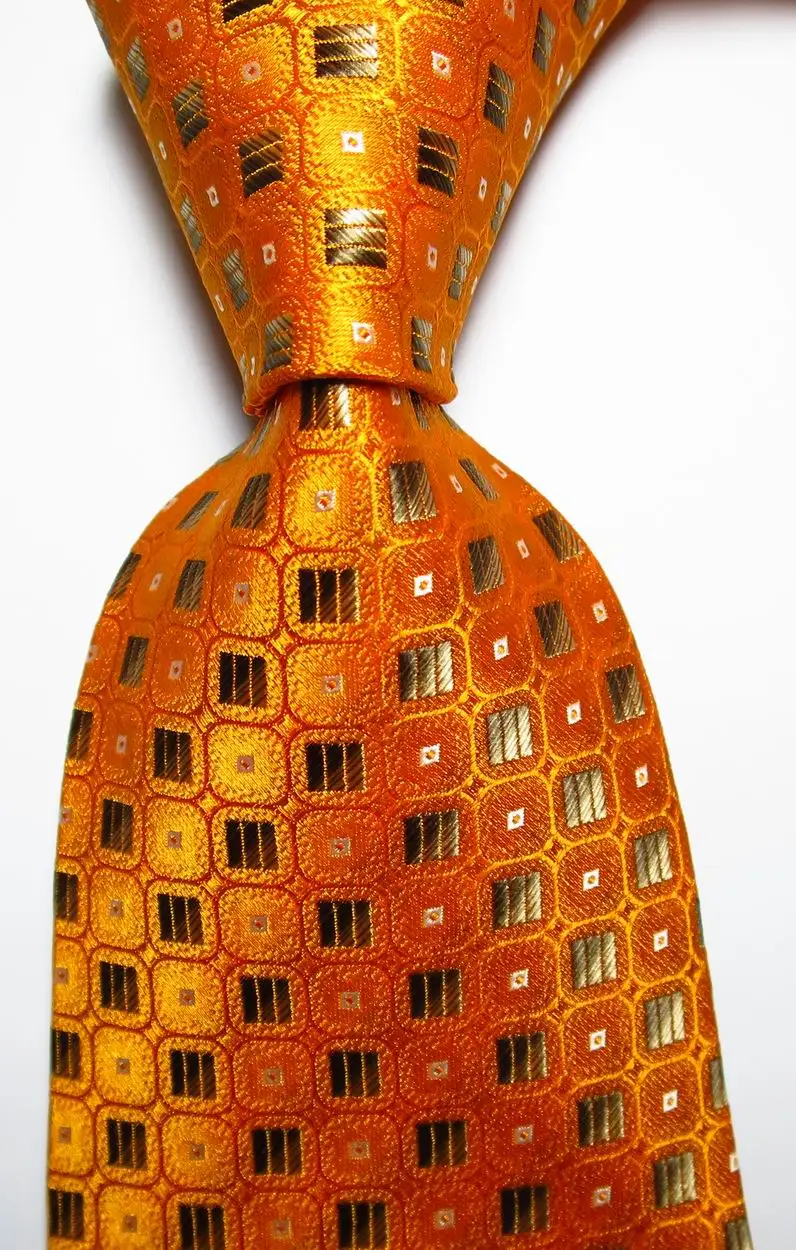 Новый модный клетчатый галстук Мужской 9 см набор шелковых галстуков красный