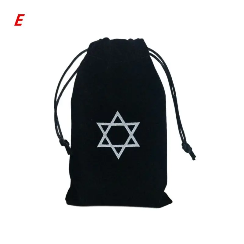 Altar Tarot Cloth Pentacle Game Tablecloth Board Velvet Bag | Спорт и развлечения