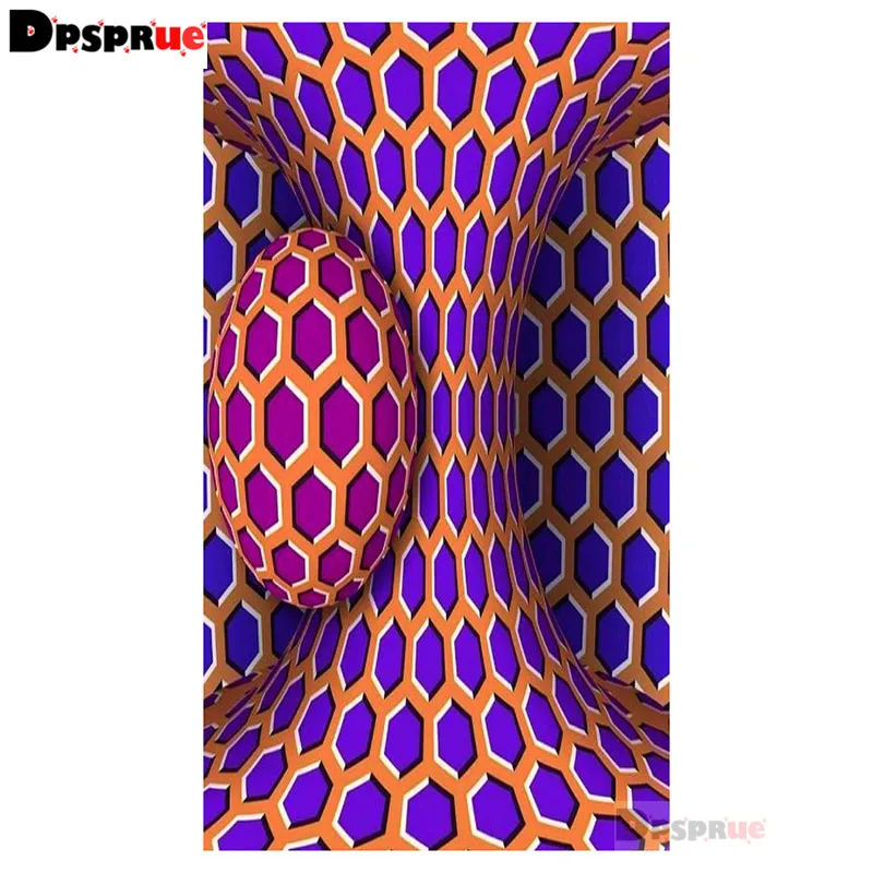 Dpsprue 5D Diy алмазная живопись Вышивка крестиком &quotтест на стресс&quot квадратный