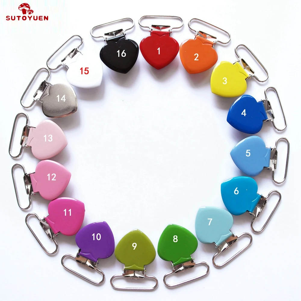 10 шт. металлические зажимы для соски пустышки 25 мм|soother holder|pacifier holderclip soother |