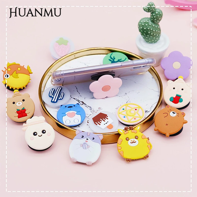 Универсальный мобильный телефон кронштейн милый 3D животных телефона с