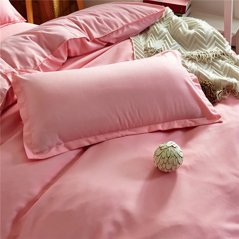 48x74 см 2 шт чистый цвет полиэстер наволочки для подушки Наволочки кровати Набор