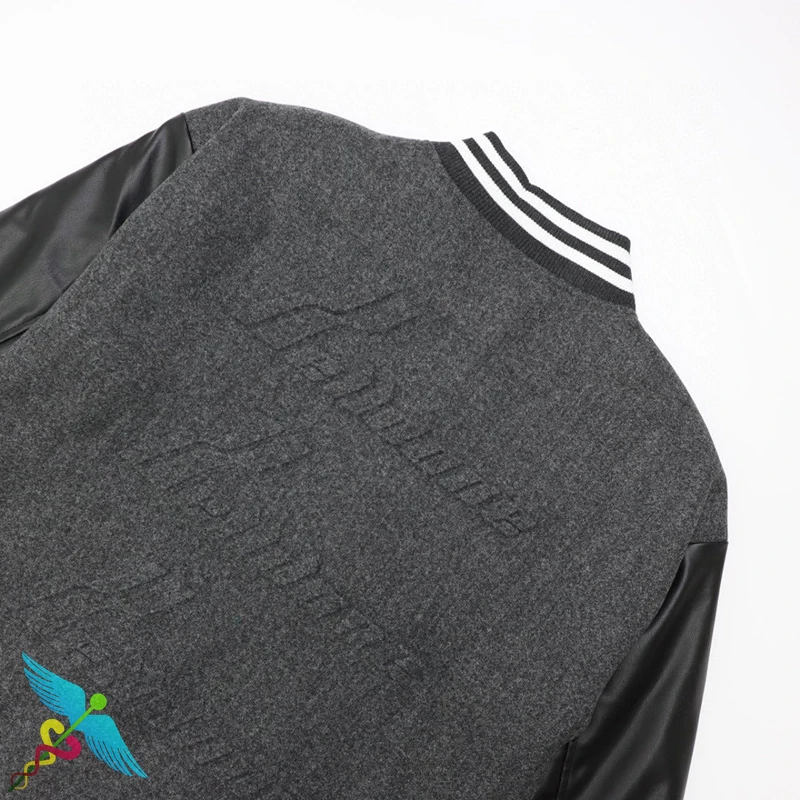 

WELLDONE Jackets Men Women Streetwear Korean Casual Baseball Uniform Sports Color Block Letter Embroidered Jacket