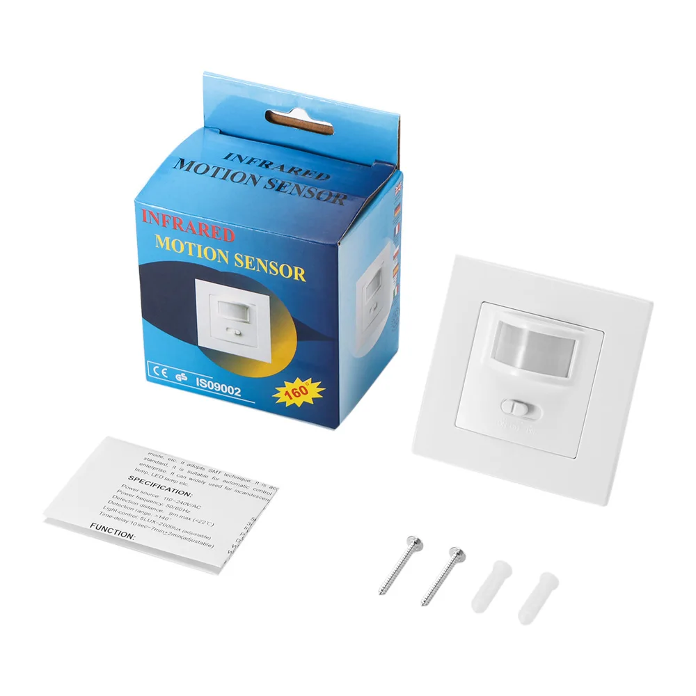 Инфракрасный датчик движения из PIR переключатель 110V 220V автоматический модуль