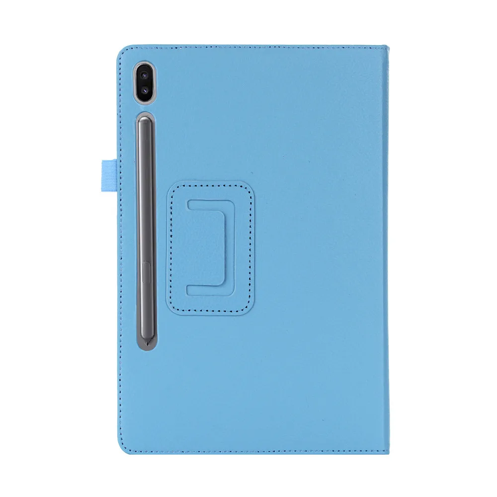Для Samsung Tab S6 10 5 SM-T860 T865 2019 с магнитом из искусственной кожи + кожаный чехол Полный