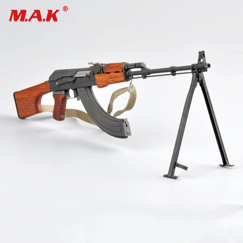 

1/6 весы Второй мировой войны VSoviet RPK машина оружие Модель винтовки игрушечное оружие для фигурку аксессуары