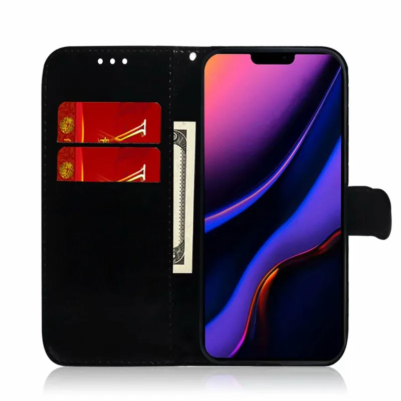 Блестящий кожаный чехол для телефона iPhone 11 Pro Max XR XS 8 7 6 6S Plus 5 5S 7Plus блестящий книжка