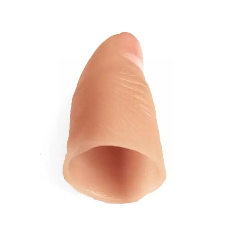 

4pcs/set Thumb Tip Finger Realistic Simulation Fake Trick Toy Prop Horror Prank Magic Party Funny Magic Joke Hallo Magician T9V1