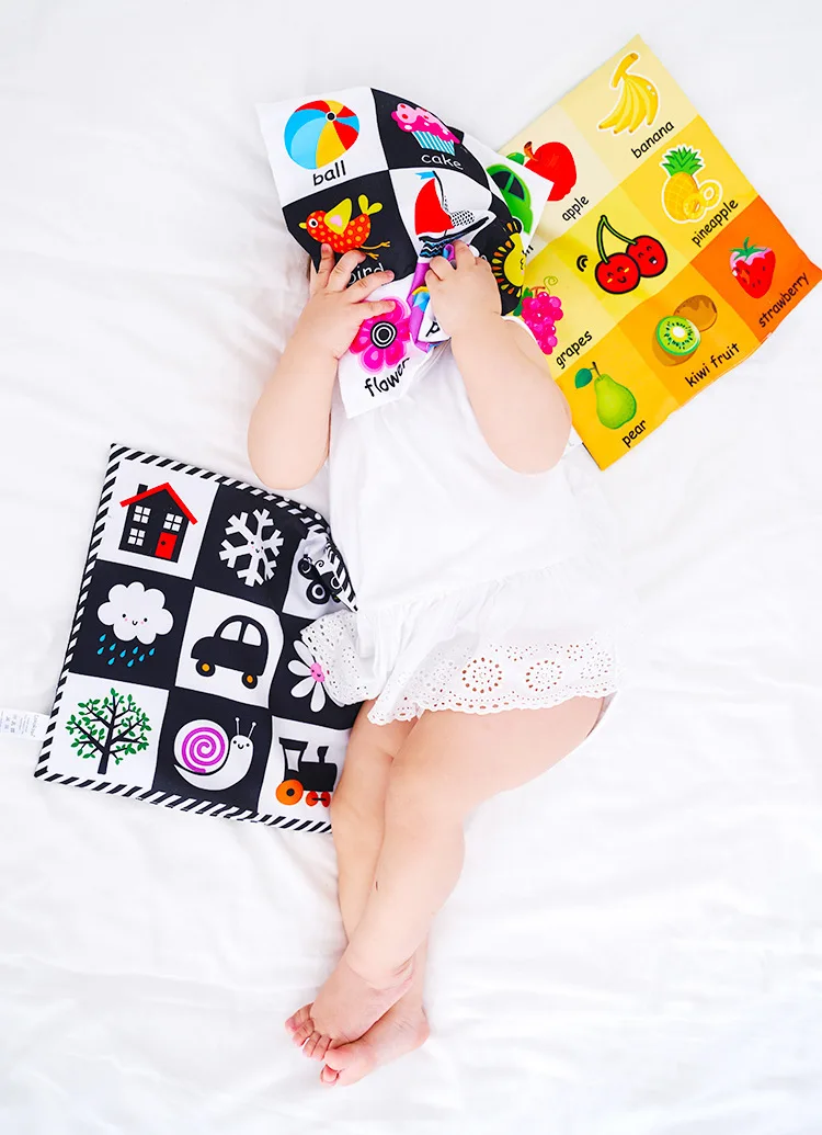

Baby Newspaper Cloth Book Early Education Ringing Paper 0-3 Years Old Baby Educational Toys Ringing Paper Cloth Book