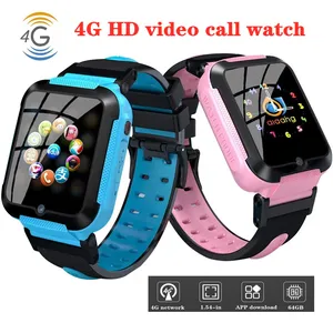 kids phone watch android smart watch 4g hd video call recording camera sos positioning wifi internet chat download app kids gift free global shipping