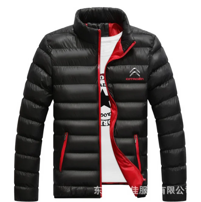 

2020 New for CITROEN Winter Jackets Parka Men Autumn Winter Warm Outwear Brand Slim Mens Coats Casual Windbreaker Quilted Jacket