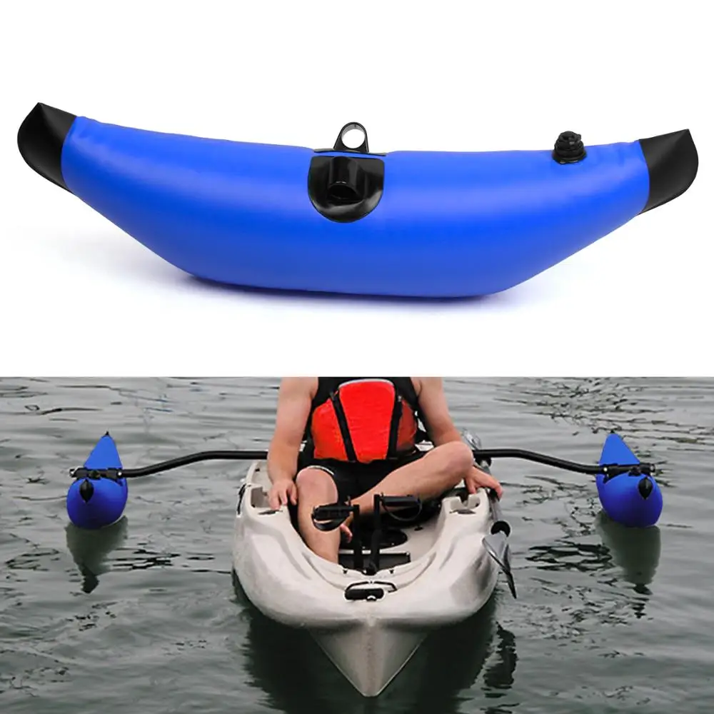 Каяк каноэ рыбалка лодка стоячий поплавок система стабилизации надувной каяк