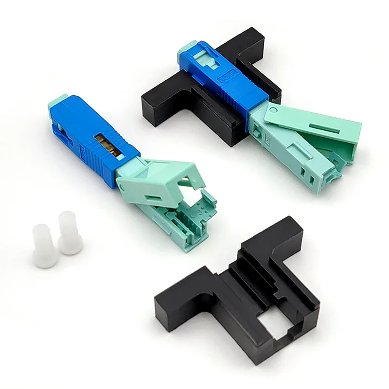 SC Upc Fiber Optic Connector Single-mode Ftth Fast Fiber Optic Connector Patch Cord Tools Accessories High Quality