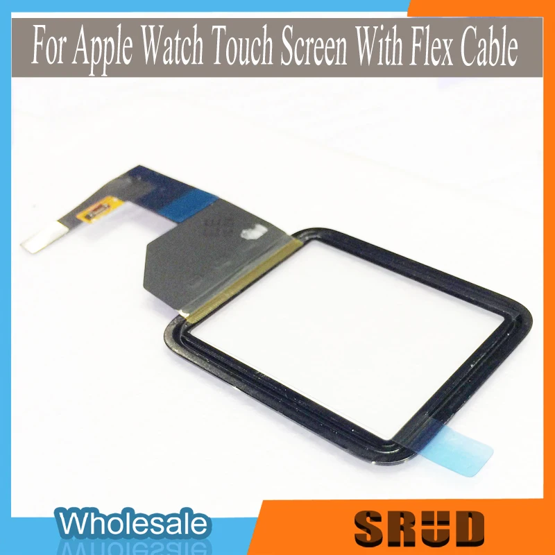 5Pcs Laminated OCA Touch Digitizer Glass For Apple Watch Series 1 2 3 4 5 6 SE 38mm 40mm 42mm 44mm LCD Touch Screen Repair Parts