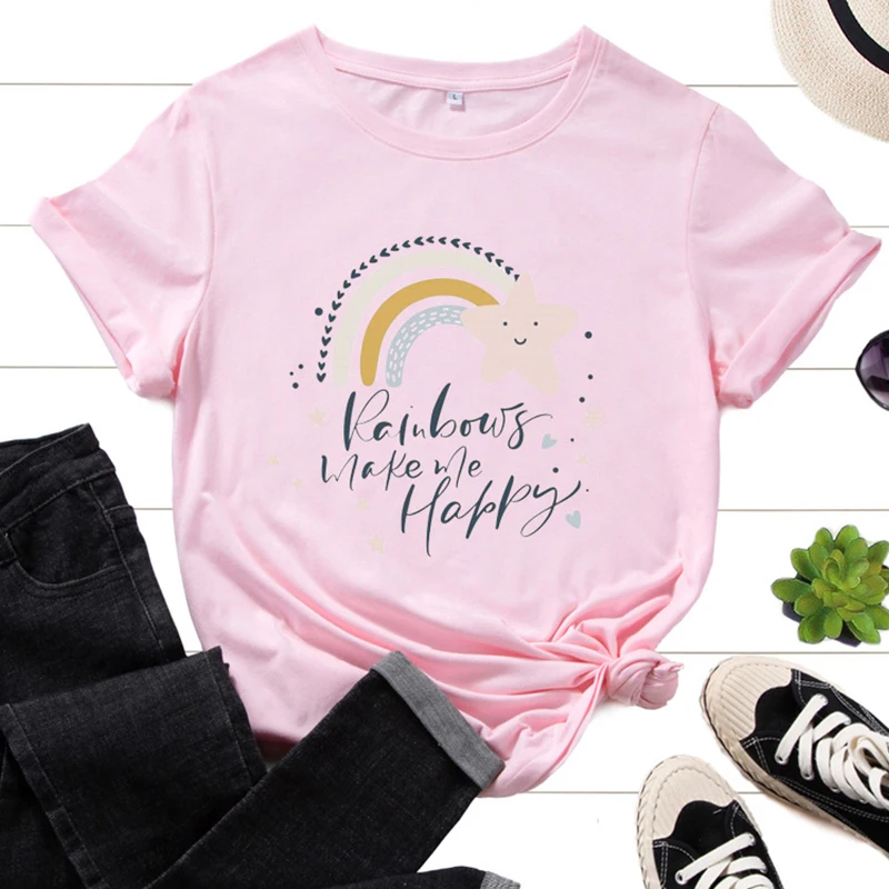 

Летние свободные футболки, топы для мам, футболки, женская одежда, пуловеры с коротким рукавом и мультяшным рисунком, женские футболки в сти...