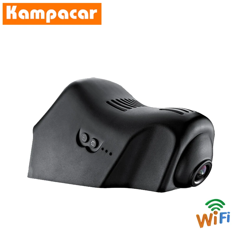 Kampacar автомобильный Wifi DVR Dash камеры видео-Рекордеры для Jaguar F-TYPE XE XJL HD 1080P двойной объектив Автомобильная Камера авто два видеорегистратора