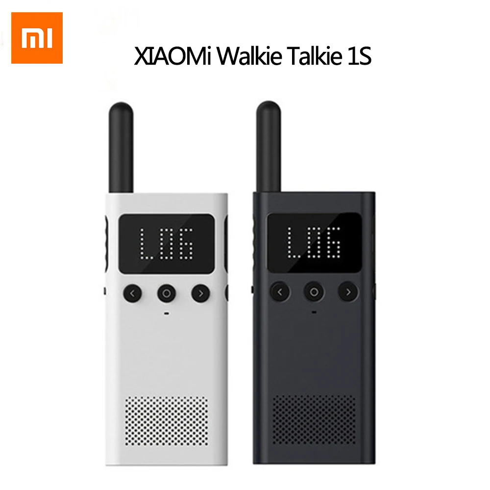 Xiaomi Mijia Walkie Talkie 1S умная рация с FM-радио динамиком приложением для смартфона Bluetooth