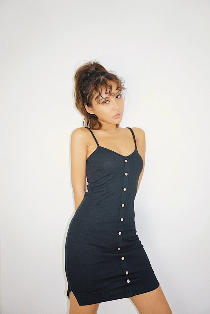 Новинка 2019 модная повседневная женская одежда винтажное однобортное платье на