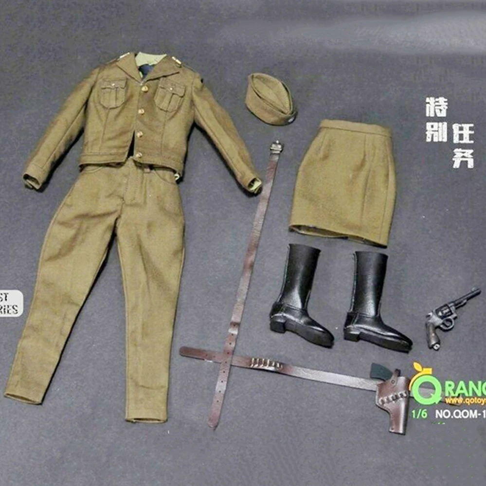 Qorange QOTOYS QOM-1007 Косплэй 1/6 весы агент фигурка офицера Secret Услуги гоминьдана Китая кукла-солдат, комплект одежды