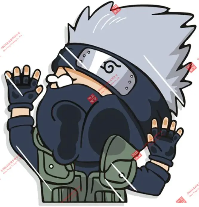 Забавная аниме Gaara Kakashi Jiraiya наклейка на автомобиль декор для автофургона