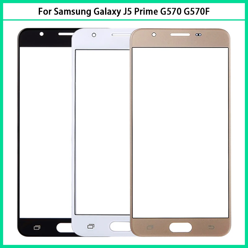 Фото Для Samsung Galaxy J5 Prime G570 G570F G570DS сенсорный экран LCD передняя внешняя стеклянная линза