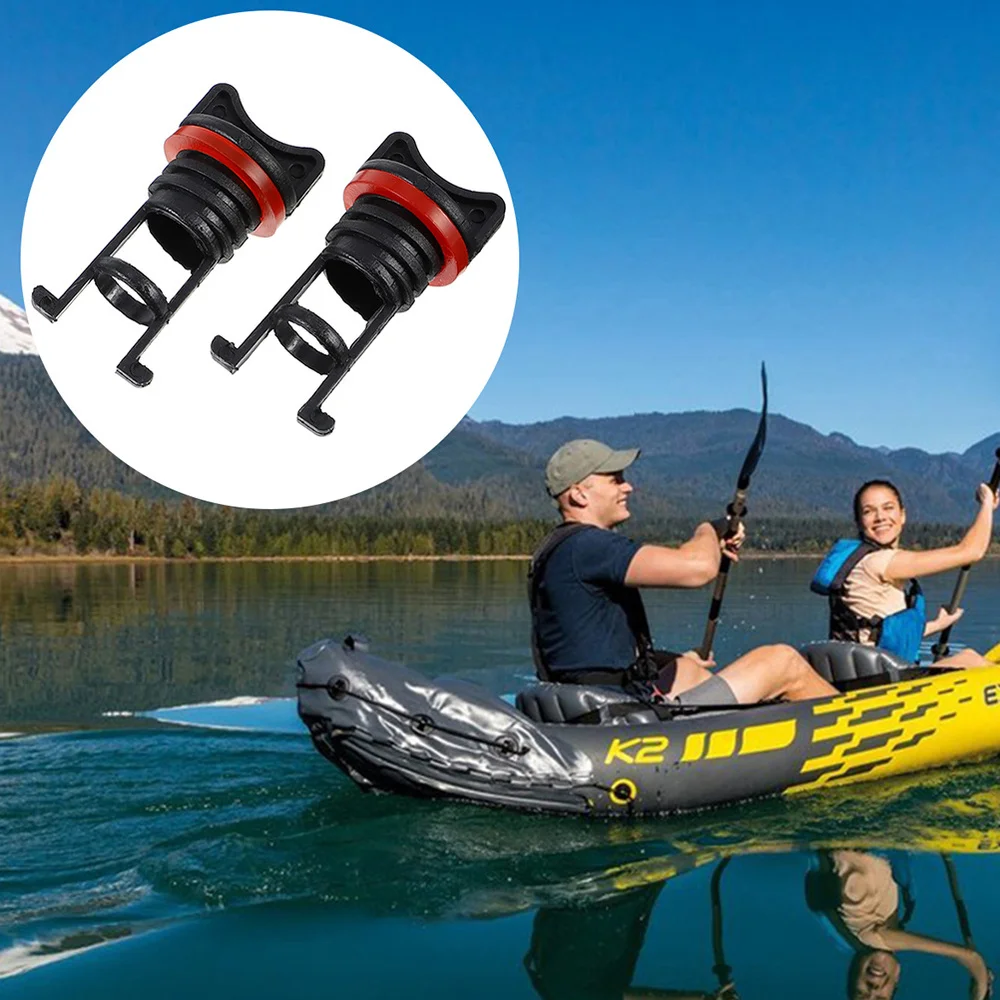 

4Pcs Kayak Drain Plugs Replacement Nylon Stopper Plugs for Kayak Canoe Boat