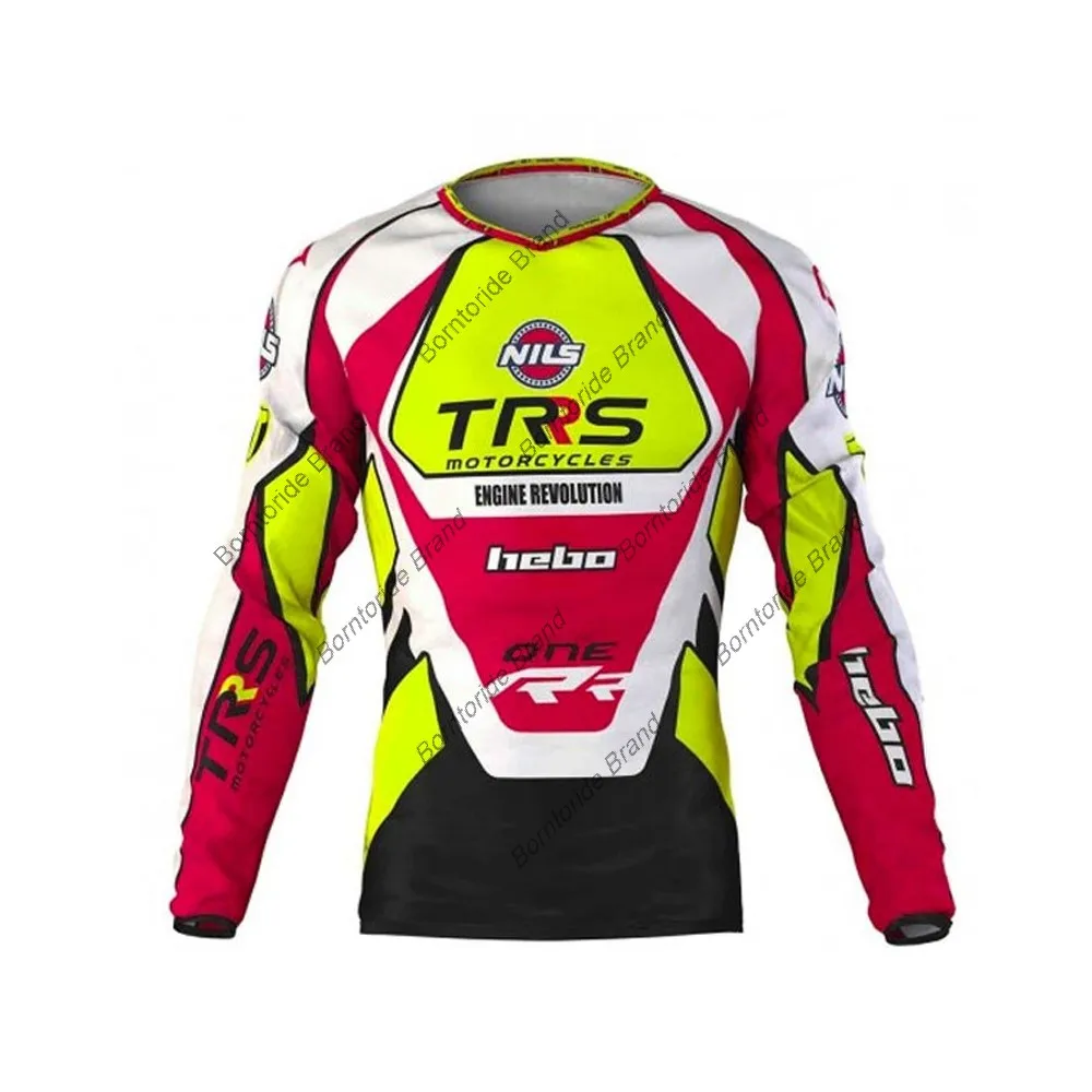 Джерси для мотокросса рубашка езды на мотоцикле или велосипеде по бездорожью MX |