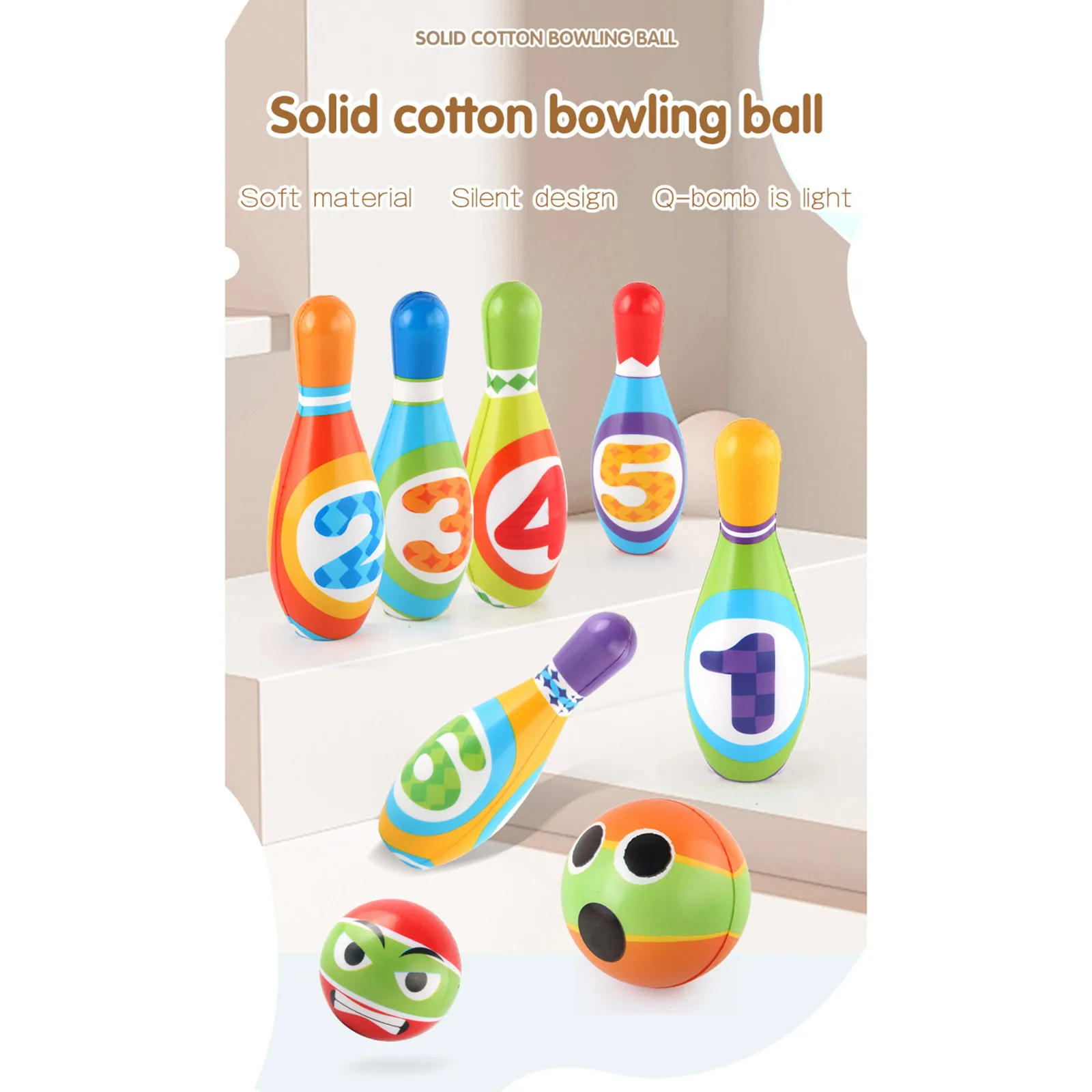 

Bowling set children's mini bowling game indoor outdoor sports garden toys