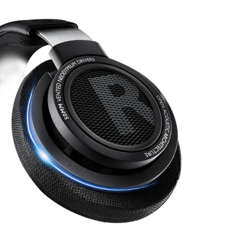 Тканевые амбушюры губчатые для гарнитуры Philips SHP9500 запасные части мягкие с
