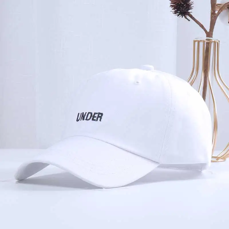Модная хлопковая бейсболка простая Женская Повседневная Нейтральная